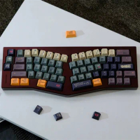 Cherry Keycaps PBT Dye Sub Keycap For GMK67 Alice Wooting Mechanical Keyboard 7U Spacebar Custom Keyboard Gaming