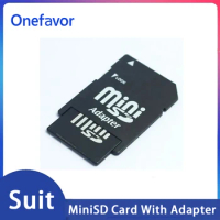 Onefavor Minisd Card Flash 4GB 2GB 1GB 512MB 256MB 128MB 64MB Memory Card MINI SD Card MINI SD Memory Card