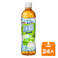 泰山 冰鎮芭樂綠茶 535ml (24入)/箱 【康鄰超市】