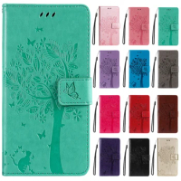 Wallet Tree Embossing Leather Case For Google Pixel 6 Pixel 6 Pro Pixel 5 5A 5XL Pixel 4 4A 4XL Pixel 3A XL 2 XL2 Pixel Cover