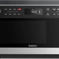 Convection, Microwave, Toaster Oven, Air Fryer, 1000W,1.2 Cu.Ft, LCD Display, Cook, Sensor Reheat, Stainless Steel