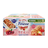 【Nestle 雀巢】纖怡 蔓越莓牛奶&草莓穀物棒(23.5g*32入/盒)