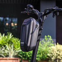 Electric Scooter Bag for Adults Kick Scooter Front Bag Waterproof EVA E Scooter Storage Bag 4L Universal Scooter Handlebar Bag