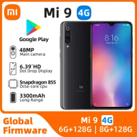Xiaomi 9 5G Android 6.39 inch RAM 6GB ROM 128GB Qualcomm Snapdragon 855 3300mAh Battery Global Version used phone