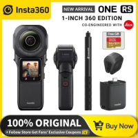 Insta360 ONE RS 1-Inch 360 Edition Leica Sport Camera 21MP 6K 360 Video IPX3 Water Battery Base For 1-Inch 360 FlowState State