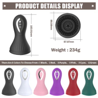 Annis Sucking Rotating Breast Massager Adult Products, Rechargeable Tongue Licking Sucking Breast Massager, Female Breast Enlarg
