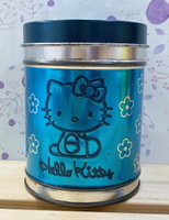 【震撼精品百貨】Hello Kitty 凱蒂貓 三麗鷗 KITTY 日本鐵製存錢筒/撲滿(展示品)-藍#17998 震撼日式精品百貨