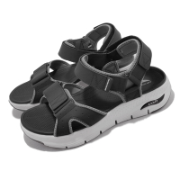 Skechers 涼鞋 Arch Fit Sandal-Impactor 男鞋 黑 足弓支撐 健走鞋 休閒鞋 237372BKW
