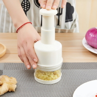 廚房攪蒜器不銹鋼拍拍刀切菜器家用手壓式壓蒜器切洋蔥姜蒜碎菜機