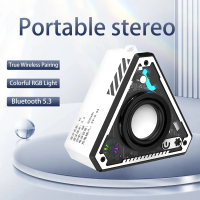 BerkahMall Jakarta MECHA Speaker Bluetooth Portable TWS HiFi Stereo Sound 5W - V2