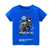 BAJU KAOS ATASAN ANAK MURDER DRONES BAHAN 100℅ KATUN COMBED