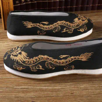 qing dynasty emperor shoes qing emperor shoes han dynasty emperor shoes with dragon foot health shoes men