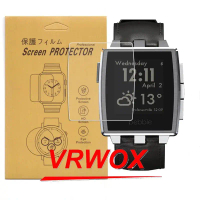 ฟิล์มกันรอย 3 ชิ้น สำหรับ Pebble Steel Pebble 2 นาฬิกา TPU ใส นาโนกันเพรียง ฟิล์มกันรอยนาฬิกา