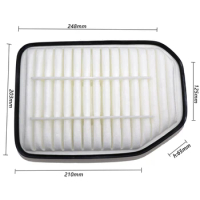 Auto Air Filter for 2014 JEEP Wrangler 2.8TD diesel Wrangler 2.8 diesel WRANGLER III (JK) 53034019AD