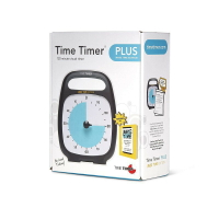 [4美國直購] Time Timer PLUS 120分鐘 手提式視覺倒數計時器 TTP7-MT-W 用於教室辦公室家庭學校_CC1