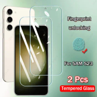 2PCS S24 S23 S22 S21 Plus Tempered Glass For Samsung Galaxy S24 S23 S22 S21 Plus Screen Protectors Samsung S23 S21 S20 FE Glass