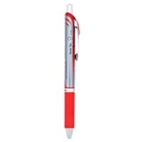 ปากกาหมึกเจล PENTEL รุ่น PENTEL รุ่น Energel แบบกด Energel 1.0 มม.สีแดง
