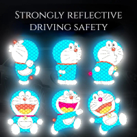 Pelekat kereta Doraemon, kartun, ekspresi, Pikachu, hiasan kereta elektrik, comel, kreatif, untuk to