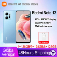 Xiaomi Redmi Note 12 Global Version Smartphone 120Hz AMOLED Snapdragon® 685 33W Fast Charging 50MP Camera 5000mAh Battery