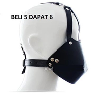 D209 Alat bantu seghsuaal pasangan dewasa sumpal mulut bola silicone silikon silicon kulit leather m