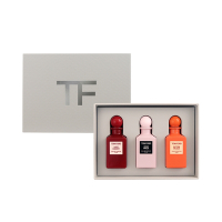 TOM FORD 私人調香系列迷你珍藏禮盒 12ml*3入(禁忌玫瑰+蜜桃狂想+失落櫻桃)_國際航空版