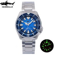 Heimdallr Titanium SKX007 Dive Watch For Men Sapphire 20Bar C3 Luminous NH35 Movement Automatic Mechanical Luxury Watch reloj