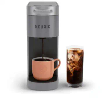 Keurig K-Slim + ICED Single-Serve Coffee Maker, Gray