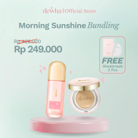 Morning Sunshine (Water Primer, Perfect Glow CC Cushion + FREE 2 Sheet Mask)