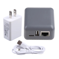 L43D Networking USB 2.0 Port Fast 10/100Mbps Ethernet to USB 2.0 Print Server RJ-45 LAN Port WiFi USB Print Server