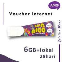 Voucher Axis Aigo 6 GB 28Hari 28 Hari