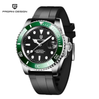 2024 New PAGANI DESIGN Casual Retro Luxury Men's Automatic Mechanical Watch PD1661 Green Tribute Sap