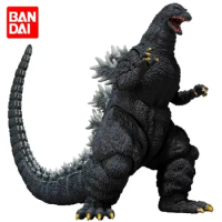 Bandai 2024 IN STOCK Spirits TAMASHII NATIONS S.H.Monsterarts 1991 Godzilla Shinjuku Decisive Battle 16Cm Figure Model Toys