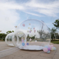 2023 Inflatable Bubble Tent for Kids, Transparent Dome, Balloon House, Crystal Camping