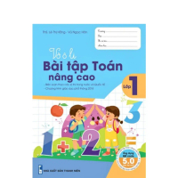 Sách - Vở ô li Bài Tập Toán Nâng Cao Lớp 1 - Ứng dụng QR code 5.0 hiện đại nḣất