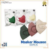 JAKMART Makser Mouson KN95 Isi 10Pcs Mouson PRO Masker KN95 5Ply
