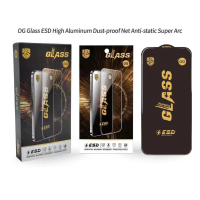 COD ราคาส่ง ฟิล์มกระจก สำหรับ iPhone แบบเต็มจอจอโค้ง ป้องกันไฟฟ้าสถ OG15pro14Pro Max||14 Pro/14/13 P