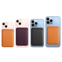 For Magsafe Leather Wallet Case Magnetic Luxury Phone Bag Cover Phone Card Bag for Apple iPhone 15 14 13 12 11 Pro Max Plus