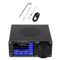 DSP Full Band Receiver ATS25‑AMP RDS Radio Receiver with Frequency Spectrum Scanning Latest Firmware Version 4.17 DSP Receiver