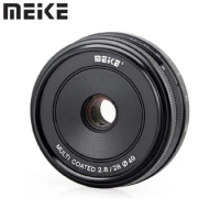 Meike 28mm f2.8 APS-C Manual Focus Prime Fixed Lens for Canon EF-M Mount EOS M M10 M100 M200 M3 M5 M50 M50II M6 M6II Camera