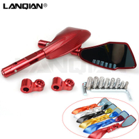 สากลรถจักรยานยนต์ CNC มองหลังจุดบอดกระจกมองข้าง Moto กระจกมองหลังสำหรับ Ducati Monster S2R S4R 848 1