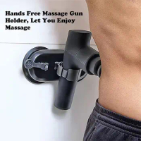 Fascial Gun Holder Back Shoulder Hip Deep Tissue Massager The Gun Grip Hands-Free Massage Gun Bracket Cervical Muscle Relaxation