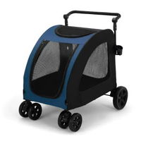 中大型犬寵物推車狗狗貓咪泰迪嬰手推車外出小型寵物車輕便可摺疊