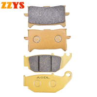 125cc Ceramic Motorcycle Front and Rear Brake Disc Pads Set For Honda CB125 CB 125 R CB125R 2018 2019 2020 2021