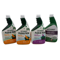 Vet’s Best Flea & Tick Home Spray for Cats & Dogs Pesticide-Free Exterminator of Fleas Ticks & Eggs