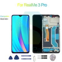 For RealMe 3 Pro Screen Display Replacement 2340*1080 RMX1851 For RealMe 3 Pro LCD Touch Digitizer