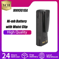 HNN9010A Battery Ni-Mh 1800mAh Compatible with GP338 GP328 PTX760 Pro5150 PTX760 Walkie Talkie Explosion Top Battery Cell DC7.2V
