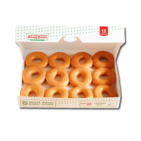 【Krispy Kreme】原味糖霜甜甜圈12入