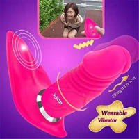 G Spot Remote Vibrator Sex Toys for Woman Powerful Vibrator Clitoris Clit Sucker Vibrator Butterfly Vibrating Panties Phalos