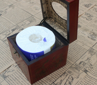 仿古紙巾盒方形紙巾盒酒店客房用品創意紙巾盒復古餐巾紙盒