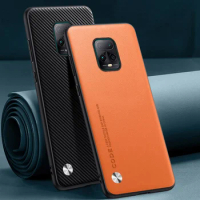 Luxury PU Leather Case For Xiaomi Redmi Note 9S 9 Pro Back Cover Matte Silicone Protection Phone Case For Redmi Note 9T Coque